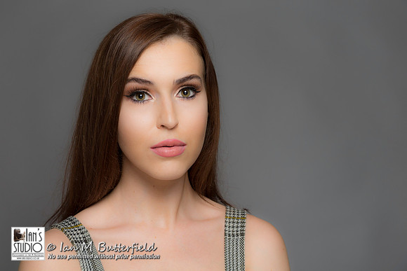 Demi Hughes at Ian's Studio