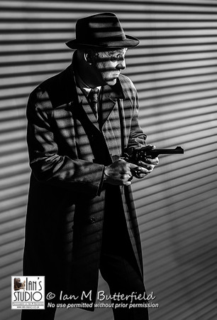 Graham at Film Noir Night