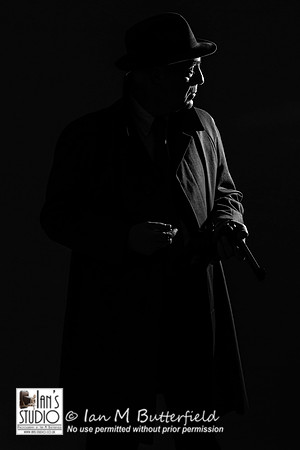 Graham at Film Noir Night