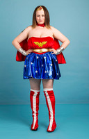 Mia as Wonder Woman