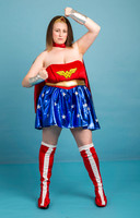 Mia as Wonder Woman