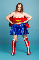 Mia as Wonder Woman