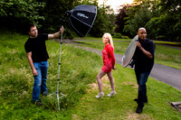 Katy Mac - behind the scenes