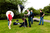 Katy Mac - behind the scenes
