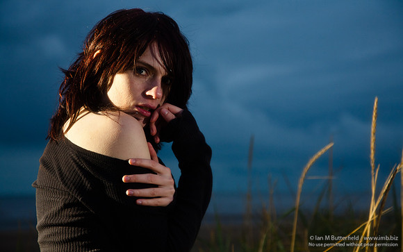 Night portrait