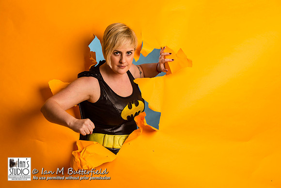 Marita Moore at Ian's Studio