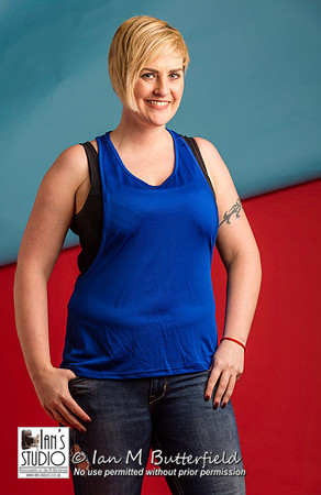Marita Moore at Ian's Studio