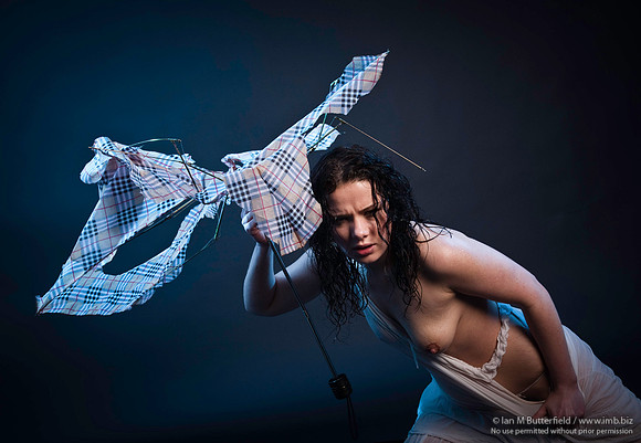 Wet-look glamour