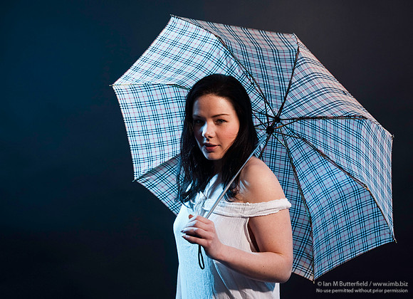 Wet-look glamour