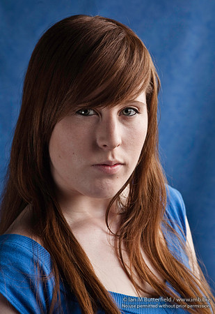 Portrait of a model