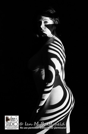 Rhiana Grey at Projected Light event