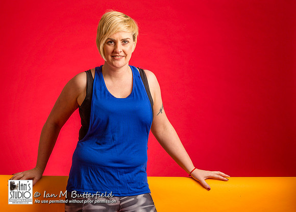Marita Moore at Ian's Studio