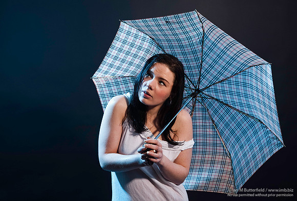 Wet-look glamour