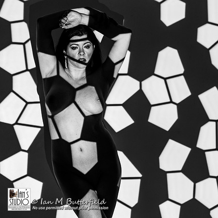Rhiana Grey at Projected Light event