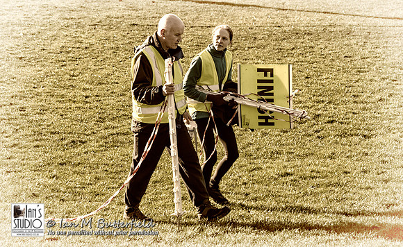 POTD 22 February 2014: Taking the finish at Burnage parkrun