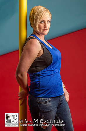 Marita Moore at Ian's Studio